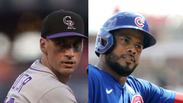 Brent Suter, Jeimer Candelario